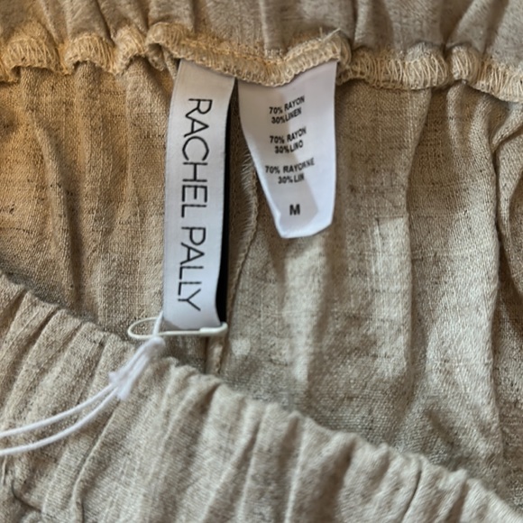 NWT Rachel Pally natural linen blend shorts - M - Picture 3 of 6